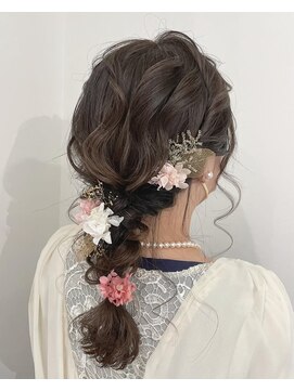 ヘアガーデン ティアラ(Hair Garden TIARA) 10代20代30代愛され可愛いアレンジヘアセット☆編み下ろし♪