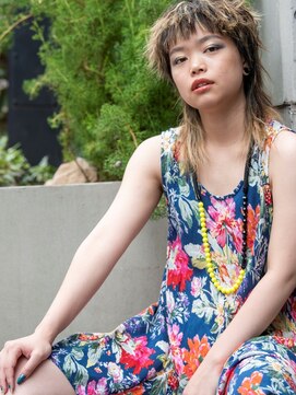 リブロ 三軒茶屋(LIBRO) ツイッギー×パーマスタイル