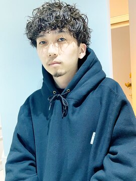 サル 代官山(SAL) 【SAL】メンズ無造作ハードカールマッシュ＊菅原誠＊