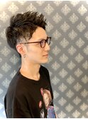 爽やかアップバング
