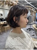 中川陽南子【癖毛風パーマで楽ちんお洒落ボブグレージュ】