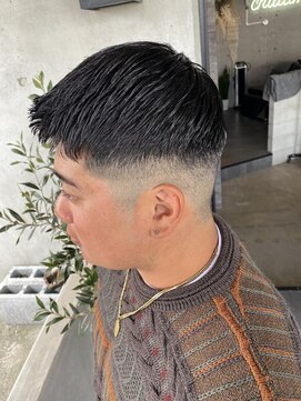 クルー(CREW) フェードカット