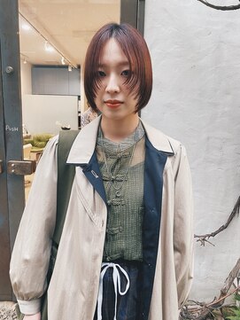 ロッソサンテ(rosso sante) マッシュボブヘア