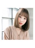 内巻きボブ
