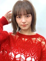 サンドシーン(sand scene)&nbsp;20代30代40代丸みショートボブマッシュ前下がりレイヤー