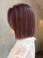 アイティー バイ アルバム 中野店(IT by ALBUM)&nbsp;カシスレッド_ピンクベージュインナーグレージュ_ba460791