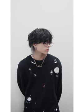 スウェル(SWELL) ショート デザインカラー インナー ウルフ