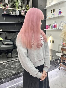 チュダック(ChuDuck) 韓国風《ペールピンク》ハイトーン/ケアブリーチ/ダブルカラー