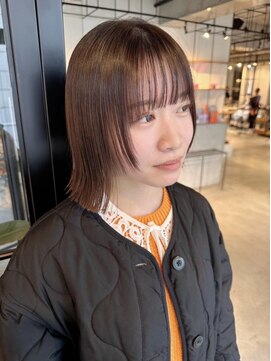 ラヴィズム 松崎店(LUVISM) ダブルカラー/ミニボブ/切りっぱなし東区松崎