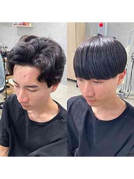 アッシュ 高幡不動店(Ash) 【Ash高幡不動×林】メンズピンとならない縮毛矯正