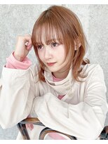 オブヘアー オモテサンドウ(Of HAIR OMOTESANDo) ミディアムレイヤー／顔まわりレイヤー／ミディアムウルフ