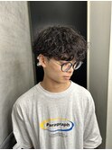 MEN'S HAIR カルマパーマ ダークアッシュ ニュアンスパーマ