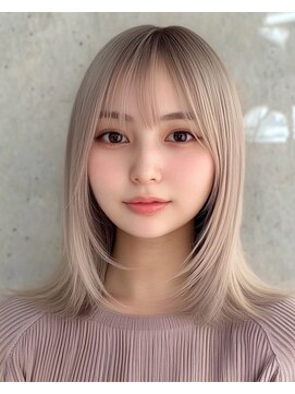 モードケイズトウキョウ 銀座店(MODEK'S TOKYO) 【銀座 銀座一丁目】ハイトーン内巻きミディアム