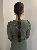 編みおろしアレンジ