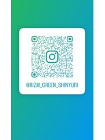 ヘアスペース リズム グリーン(Hair space Rizm green)&nbsp;インスタ
