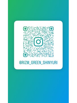 ヘアスペース リズム グリーン(Hair space Rizm green) インスタ