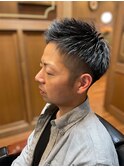 アップバングショート