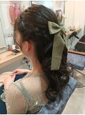 結婚式お呼ばれ華やかヘアスペシャル