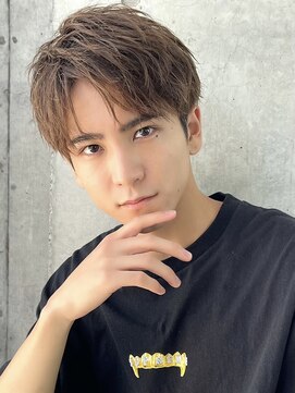 アーリー(Ali'i) アップバングスパイキーショートソフトツイストパーマメンズ