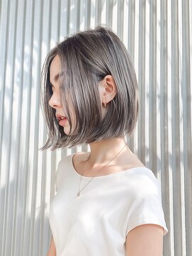ソワー 甲斐店(SOWER) ハイトーングレージュ　小顔似合わせボブ