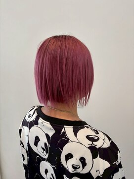 ヘアーサロン リーベ 清瀬店(Hair Salon Liebe) ピンクカラー