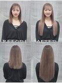 【レミー100%最高級人毛/ロング】シールエクステ60枚+ブリーチ