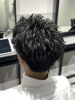 テクト バイアッシュ 吉祥寺店(Tect by Ash) 刈り上げ黒髪スパイキーショート