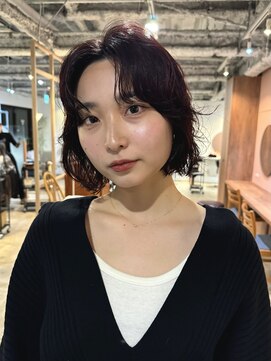 セーヌパス(CEINE PATH) ボブパーマ/レイヤーボブ/暖色カラー