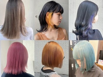 ハツメイ 京急川崎店(HATSUMEI)の写真/独自開発[髪質改善カラー]で高発色で艶髪に☆ダブルカラー/ハイライト/インナーカラーの口コミ高評価