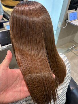 ナンバースリー 綱島店(Number Three) うる艶髪質改善カラー【Number Three 綱島】