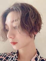 ベリテツー 京成大久保(verite2)&nbsp;前下がりショートボブ丸みショート/アースカラー/30代40代50代