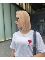 リノ(RLINO)&nbsp;ブロンド/ブリーチ/ボブカット