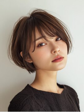 ロディーナコク 大口 新子安(rodina.coc) 着物ヘア/大人ガーリー/ダークアッシュ/似合わせカット/大口子安