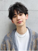 スピンヘアー 桂店(Spin hair) 柔らかパーマで魅せる好印象ショート