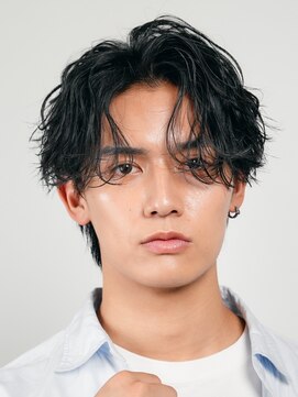 フィフス 札幌大通(fifth) 札幌緩めスパイラルパーマルーズパーマ無造作束感シャドウパーマ