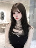 大人可愛い20代30代40代小顔ウルフレイヤーカットショートボブ