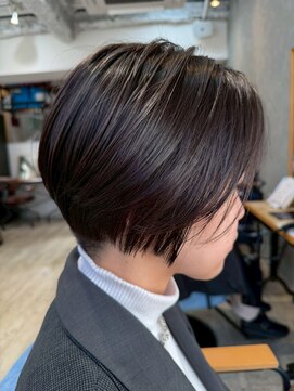 エーアイ 駒込店(Ai) コンパクトにまとまる小顔ショート/就活スタイル/春