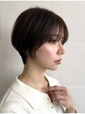 【横顔美人】大人の色気ショート