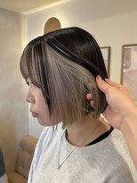 ラヴィズム 名駅店(LUVISM)&nbsp;ボブ/ミディアム/レイヤー/顔周りレイヤー/デザインカラー