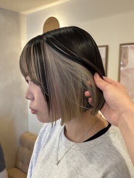 ラヴィズム 名駅店(LUVISM) ボブ/ミディアム/レイヤー/顔周りレイヤー/デザインカラー