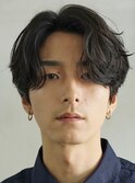 銀座新橋ニュアンスパーマフェザーパーマセンターパートショート