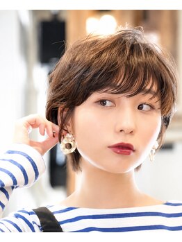 パルマヘアー(Palma hair)の写真/ショートスタイルと相性抜群のカラーと髪質改善◇クセやダメージに合わせたケアが充実◎まとまる艶髪に♪