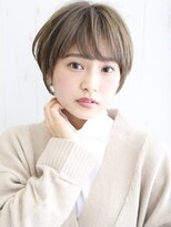 リルアーチ(Lillarch)&nbsp;丸みオリーブベージュショート20代30代40代◎