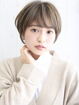 リルアーチ(Lillarch) 丸みオリーブベージュショート20代30代40代◎