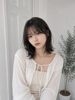 リコット 浦和美園(Liecot)&nbsp;外ハネロブ×透明感グレージュ　20代30代40代