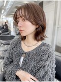 ☆顔周り/ナチュラルショート/ミルクブラウン/ボブ/川崎/5