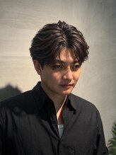 ゼットン 群馬 高崎店(ZettoN)&nbsp;毛流れセンターパートニュアンスパーマ
