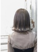 [RITA Hairs]外ハネボブxシルバーアッシュxOLAPLEX