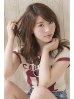 ミエルヘアーエスト 新宿店(mielhair est)&nbsp;ふんわりミディアムロブ