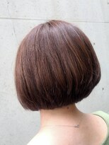 ルシエ 立川(LUCIE)&nbsp;前下がりショートボブ×ベージュブラウン